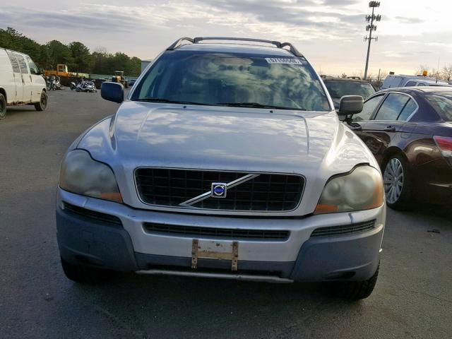 YV1CZ59H041036645 - 2004 VOLVO XC90 SILVER photo 7