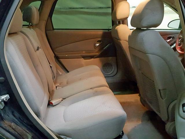 1G1ZT61836F161074 - 2006 CHEVROLET MALIBU MAX შავი ფოტო 6