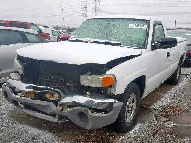 1GTEC14V14Z259932 - 2004 GMC NEW SIERRA WHITE photo 2