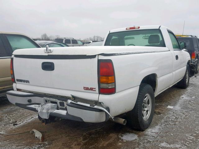 1GTEC14V14Z259932 - 2004 GMC NEW SIERRA WHITE photo 4