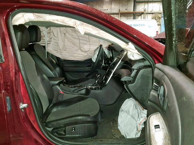 1G11C5SL0FF299732 - 2015 CHEVROLET MALIBU 1LT მუქწითელი ფოტო 5