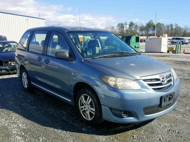 JM3LW28A040502623 - 2004 MAZDA MPV WAGON BLUE photo 1