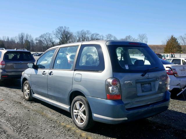 JM3LW28A040502623 - 2004 MAZDA MPV WAGON BLUE photo 3