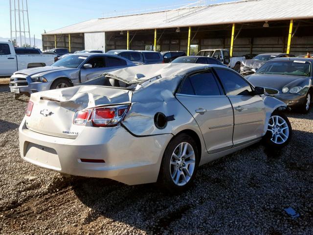 1G11C5SL2EF216686 - 2014 CHEVROLET MALIBU 1LT 棕色 照片 4