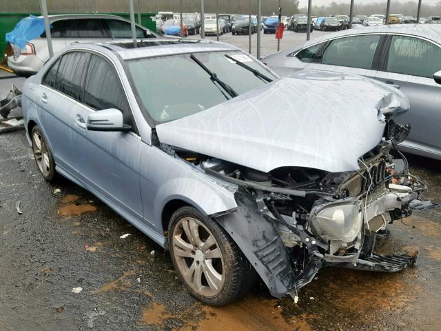 WDDGF8ABXDR247979 - 2013 MERCEDES-BENZ C 300 4MAT SILVER photo 1