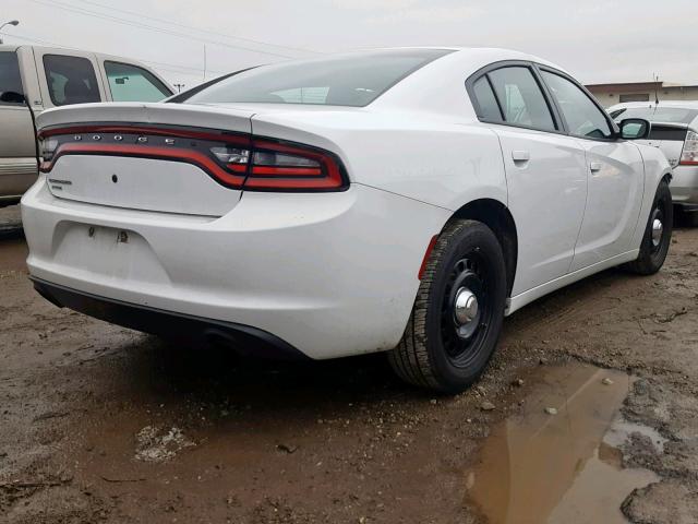 2C3CDXKT1GH206567 - 2016 DODGE CHARGER PO WHITE photo 4