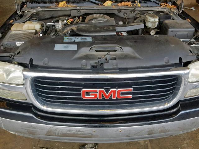 3GKEC16Z93G147804 - 2003 GMC YUKON XL C BLACK photo 7