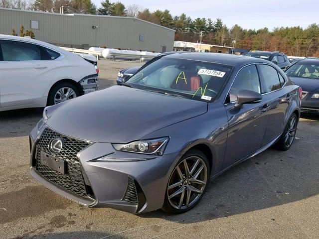 JTHCM1D26H5022200 - 2017 LEXUS IS 300 GRAY photo 2