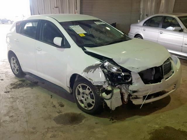 5Y2SP67089Z449366 - 2009 PONTIAC VIBE WHITE photo 1