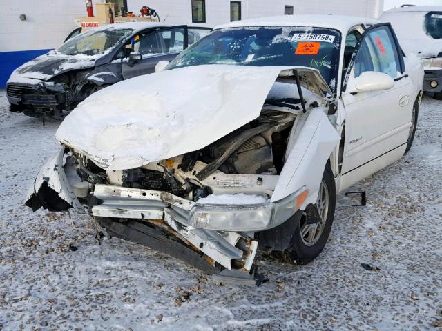 2G4WB52K511257298 - 2001 BUICK REGAL LS WHITE photo 2