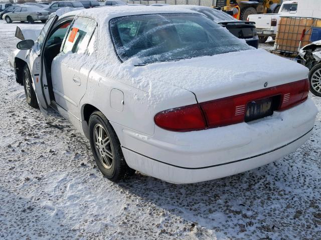 2G4WB52K511257298 - 2001 BUICK REGAL LS WHITE photo 3