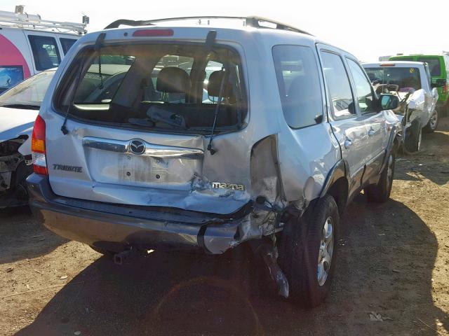 4F2CZ96103KM35682 - 2003 MAZDA TRIBUTE ES SILVER photo 4