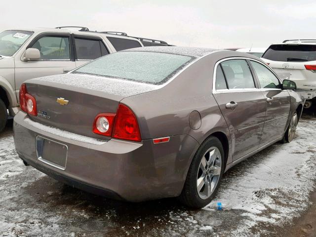 1G1ZC5EB0AF308797 - 2010 CHEVROLET MALIBU 1LT BROWN photo 4