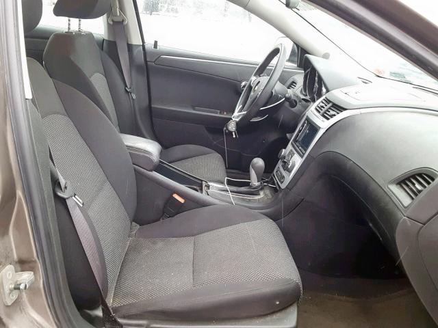 1G1ZC5EB0AF308797 - 2010 CHEVROLET MALIBU 1LT BROWN photo 5