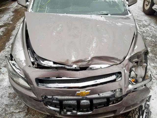 1G1ZC5EB0AF308797 - 2010 CHEVROLET MALIBU 1LT BROWN photo 7