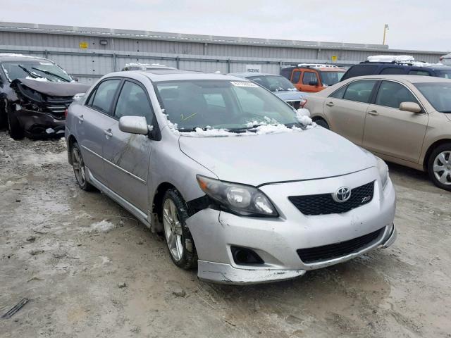 1NXBE40E69Z041683 - 2009 TOYOTA COROLLA XR 银色 照片 1