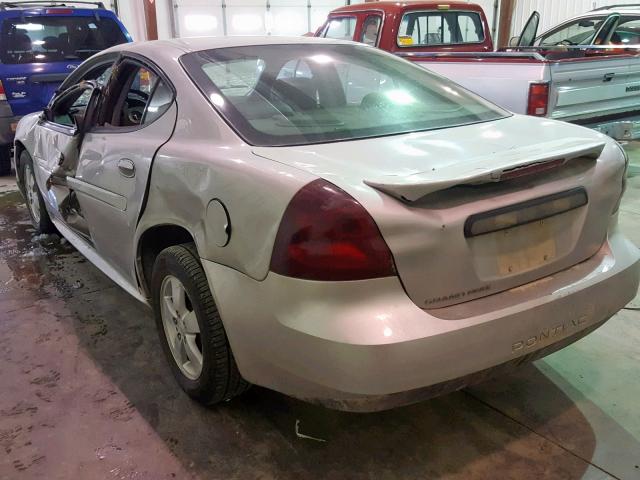 2G2WP552261299991 - 2006 PONTIAC GRAND PRIX SILVER photo 3