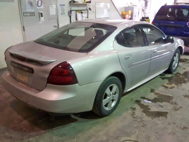 2G2WP552261299991 - 2006 PONTIAC GRAND PRIX SILVER photo 4