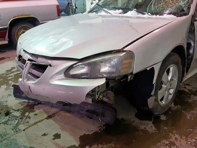 2G2WP552261299991 - 2006 PONTIAC GRAND PRIX SILVER photo 9