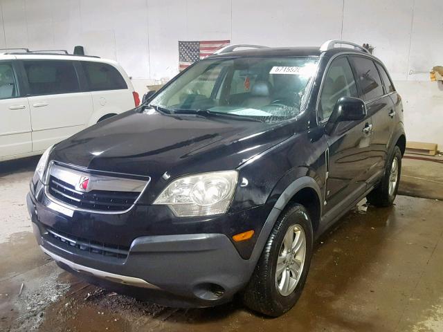 3GSCL33P28S679230 - 2008 SATURN VUE XE BLACK photo 2