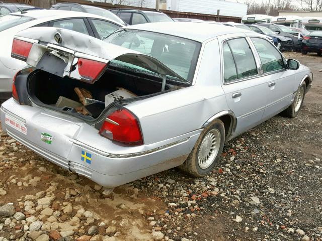 2MEFM75W1XX688024 - 1999 MERCURY GRAND MARQ SILVER photo 4