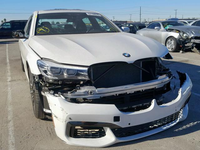 WBA7E2C53JG742207 - 2018 BMW 740 I WHITE photo 1