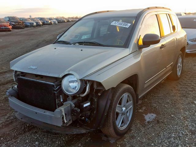 1J4FT47BX9D226966 - 2009 JEEP COMPASS SP ვერცხლისფერი ფოტო 2