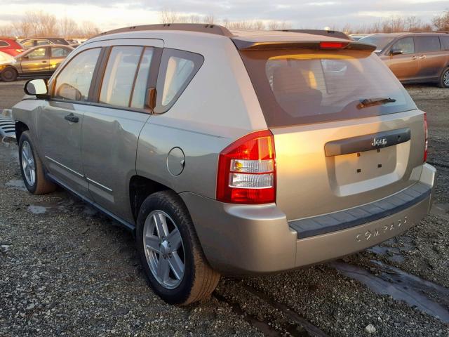 1J4FT47BX9D226966 - 2009 JEEP COMPASS SP ვერცხლისფერი ფოტო 3