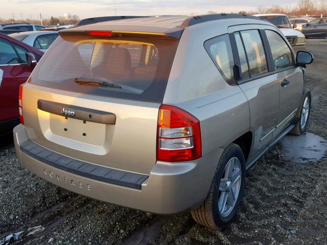 1J4FT47BX9D226966 - 2009 JEEP COMPASS SP ვერცხლისფერი ფოტო 4