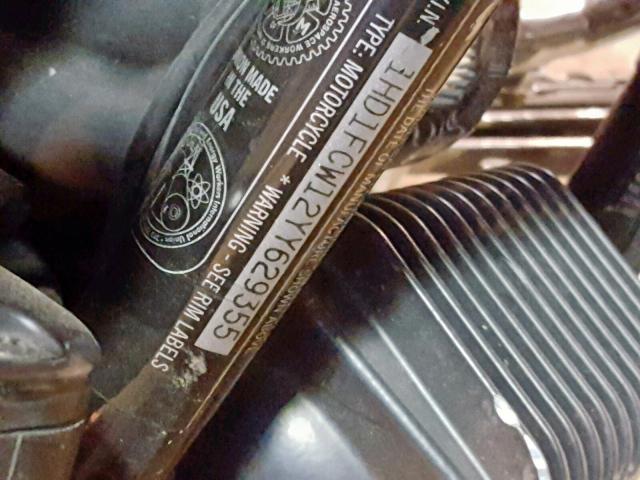 1HD1FCW12YY629355 - 2000 HARLEY-DAVIDSON FLHTCUI BLACK photo 10