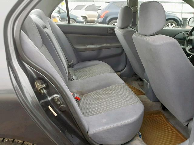 JA3AJ36E92U022871 - 2002 MITSUBISHI LANCER LS GRAY photo 6