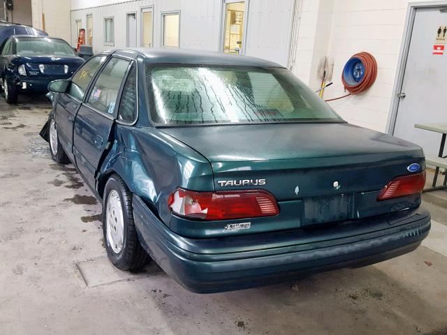 1FALP52UXSA284505 - 1995 FORD TAURUS GL GREEN photo 3