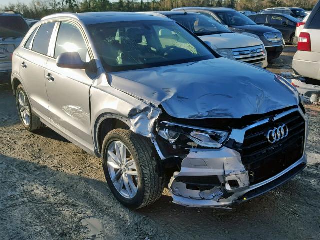 WA1BCCFS3HR014566 - 2017 AUDI Q3 PREMIUM SILVER photo 1