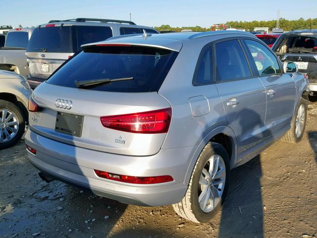 WA1BCCFS3HR014566 - 2017 AUDI Q3 PREMIUM SILVER photo 4