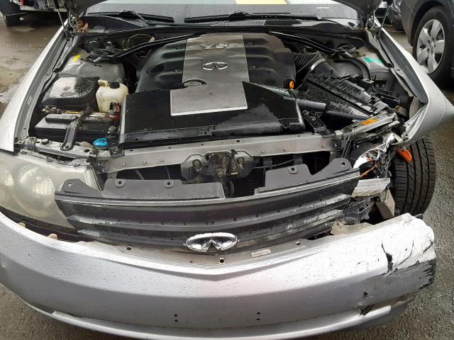 JNKAY41E53M003678 - 2003 INFINITI M45 SILVER photo 7