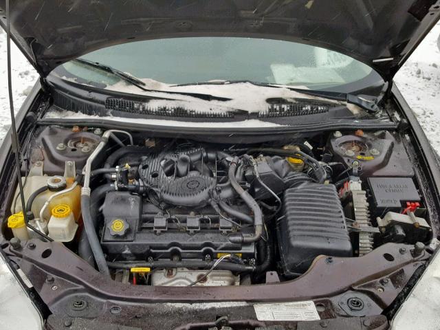 1B3EL36R94N104713 - 2004 DODGE STRATUS SE PURPLE photo 7