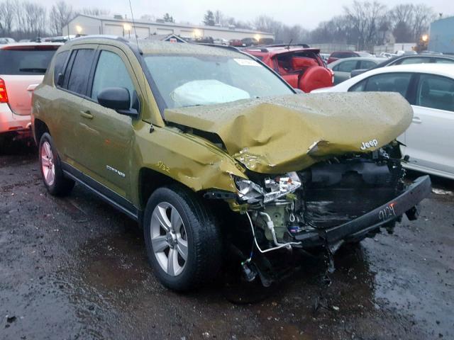 1C4NJCBB9CD589906 - 2012 JEEP COMPASS SP 绿色 照片 1