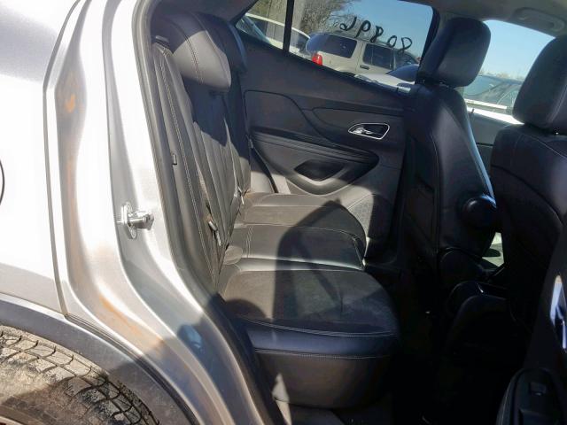 KL4CJASB9EB727366 - 2014 BUICK ENCORE SILVER photo 6