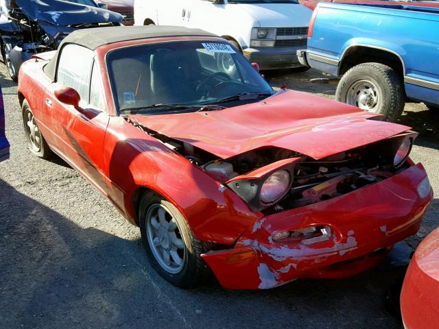 JM1NA3511M1238123 - 1991 MAZDA MX-5 MIATA RED photo 1