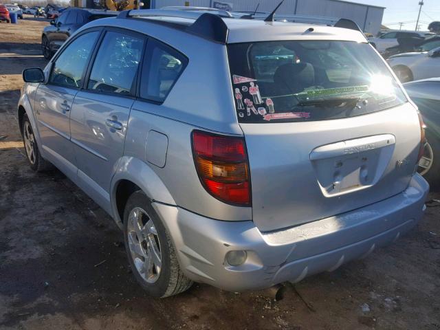 5Y2SL63875Z444256 - 2005 PONTIAC VIBE SILVER photo 3