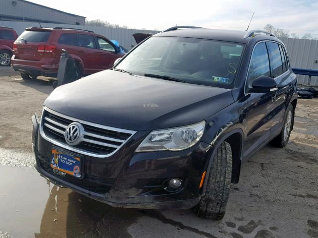 WVGBV75N09W518879 - 2009 VOLKSWAGEN TIGUAN SE BLACK photo 2