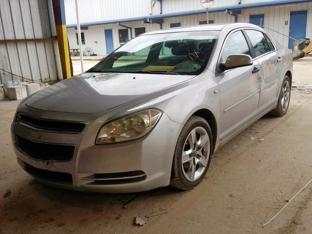 1G1ZH57B68F199125 - 2008 CHEVROLET MALIBU 1LT GRAY photo 2
