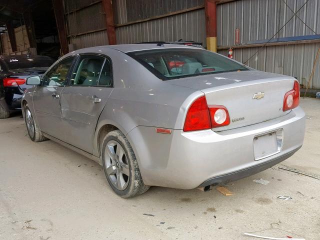 1G1ZH57B68F199125 - 2008 CHEVROLET MALIBU 1LT GRAY photo 3