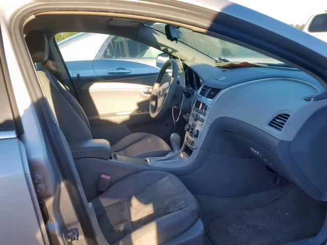 1G1ZH57B68F199125 - 2008 CHEVROLET MALIBU 1LT GRAY photo 5