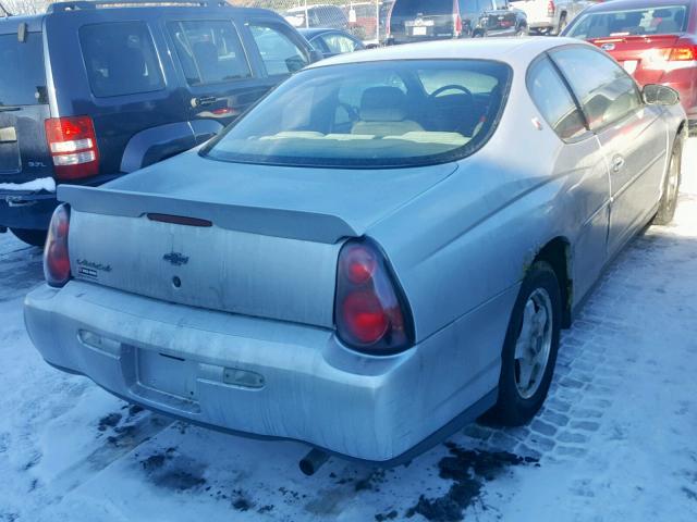 2G1WW12E329146949 - 2002 CHEVROLET MONTE CARL 银色 照片 4