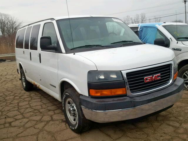 1GKHG35U461145254 - 2006 GMC SAVANA G35 WHITE photo 1