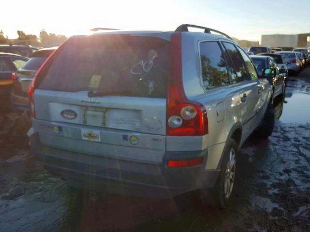 YV4CZ592661227956 - 2006 VOLVO XC90 SILVER photo 4