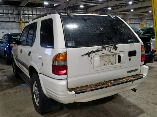 4S6CK58W6X4424611 - 1999 HONDA PASSPORT E 白色 照片 3