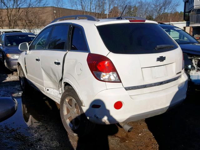 3GNAL3E54CS541641 - 2012 CHEVROLET CAPTIVA SP WHITE photo 3