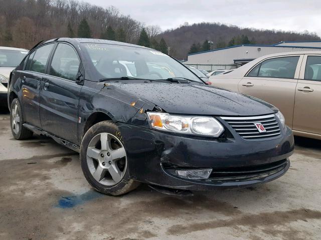 1G8AL55F57Z119832 - 2007 SATURN ION LEVEL BLACK photo 1
